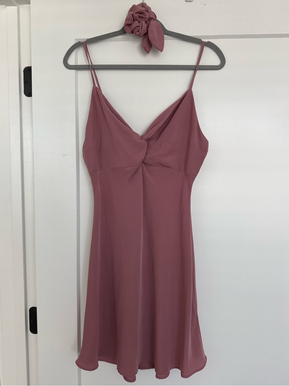 Abercrombie & Fitch Dusty Rose Slip Mini Dress